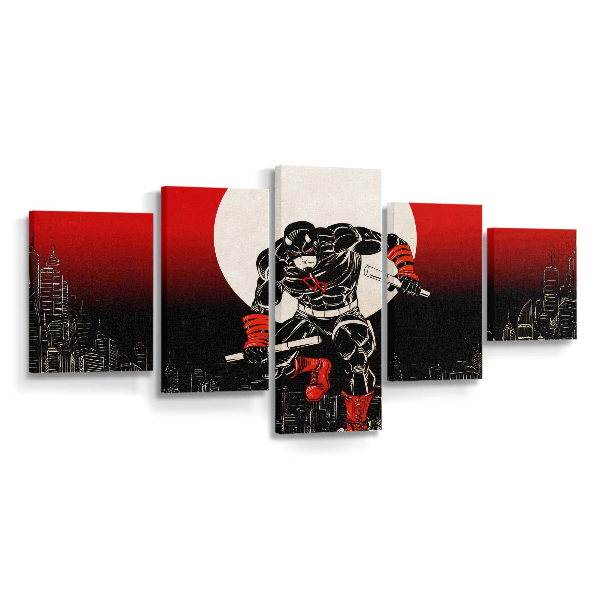 Daredevil Marvel Knights Leinwandbild - Marvel Wanddeko