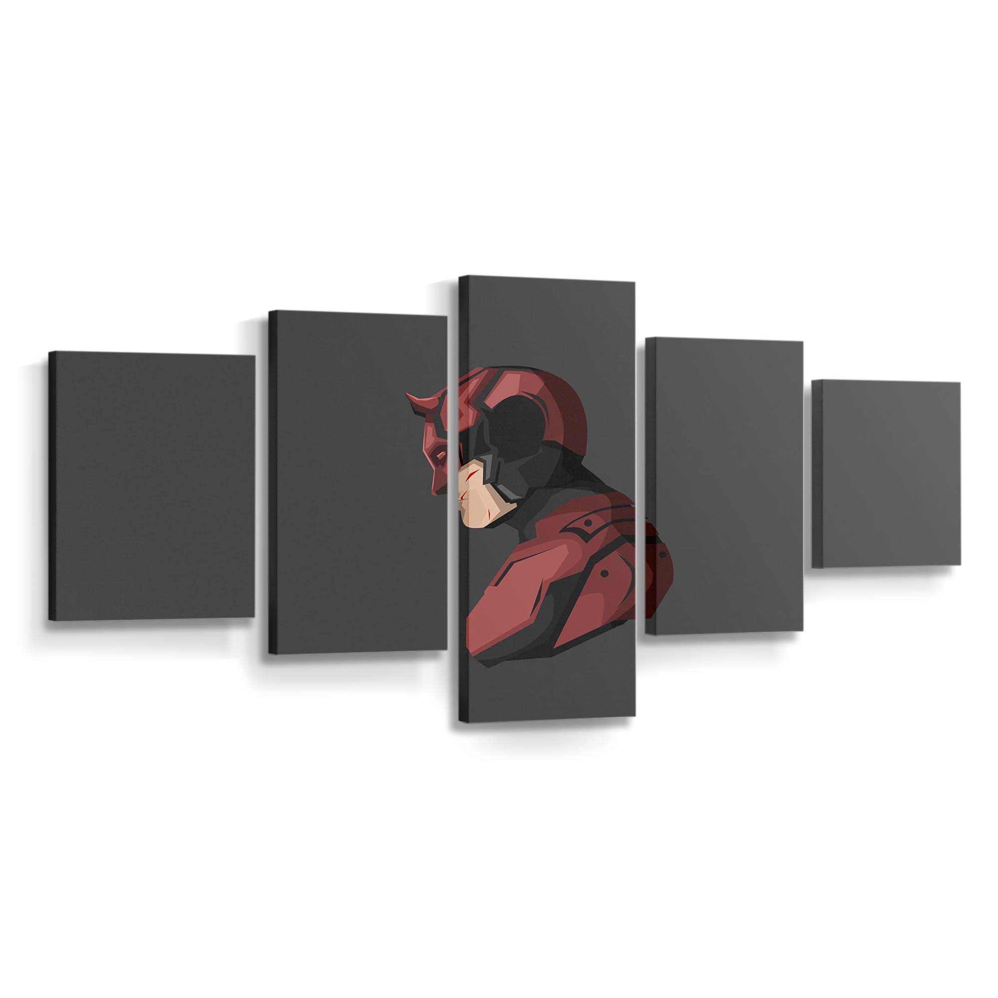 Daredevil Minimalismus Leinwandbild - Marvel Wanddeko