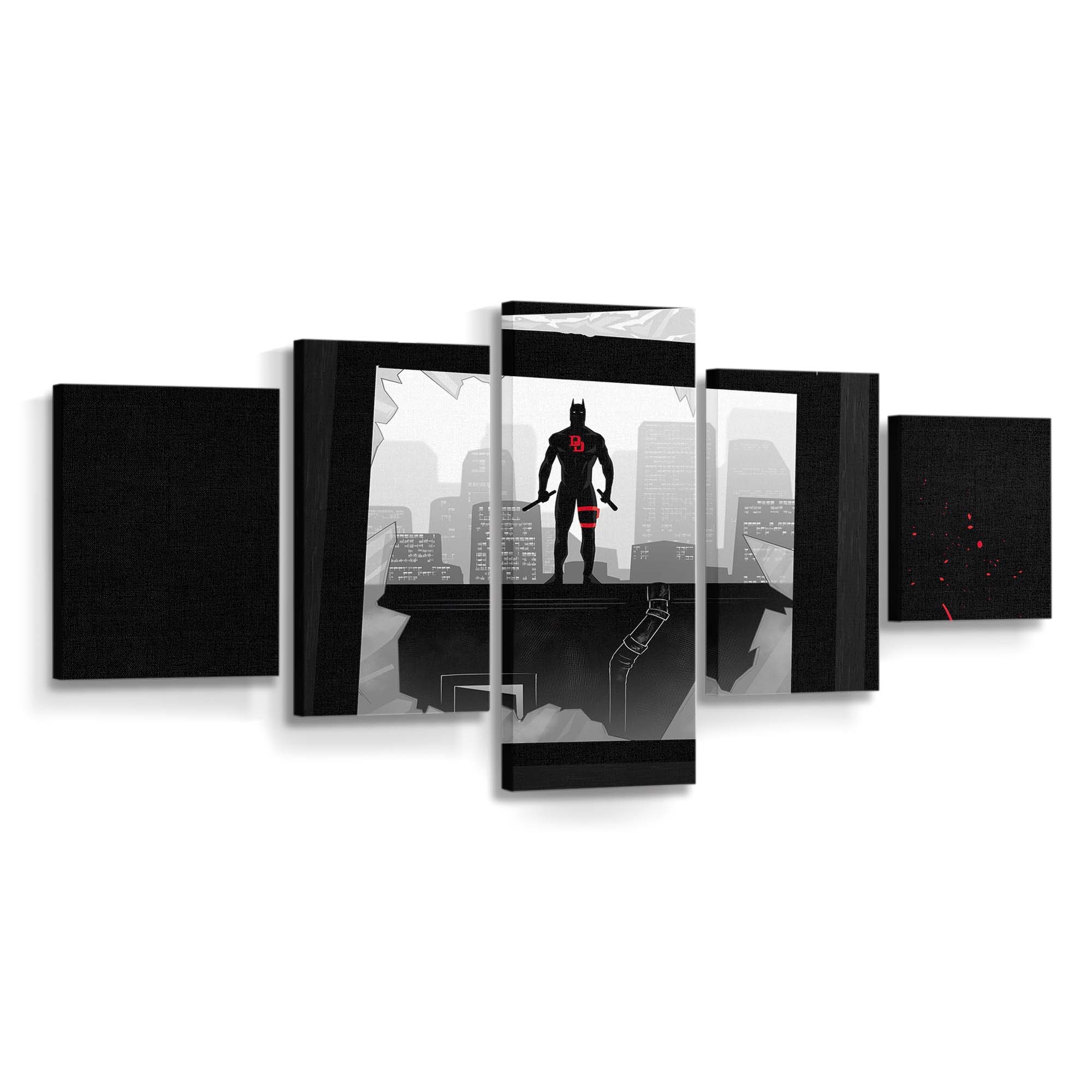 Daredevil Remastered Leinwandbild - Marvel Wanddeko