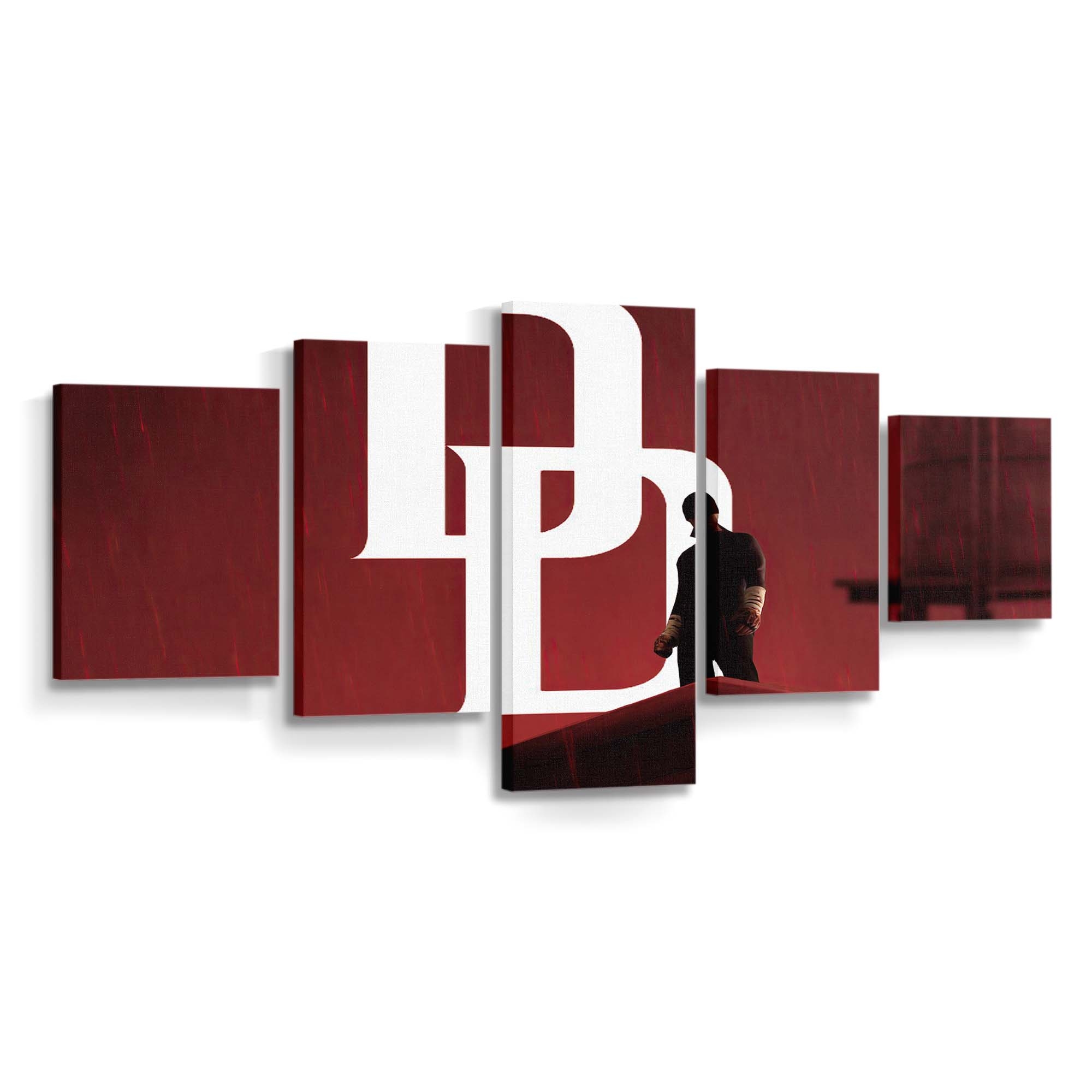 Daredevil Dach Leinwandbild - Marvel Wanddeko