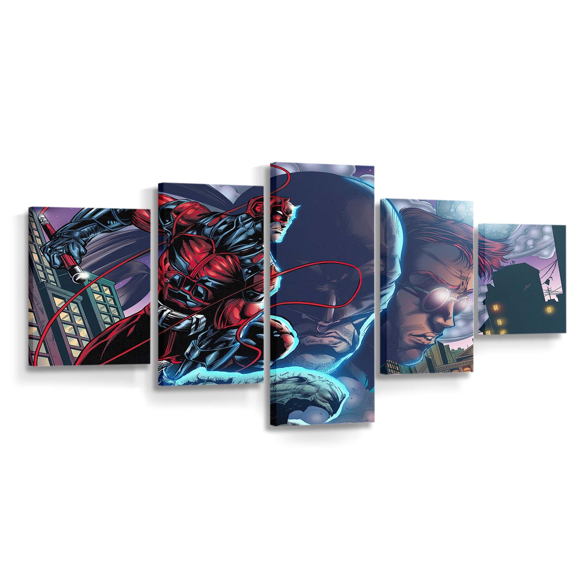 Daredevil – Superhelden-Kunst Leinwandbild - Marvel Wanddeko