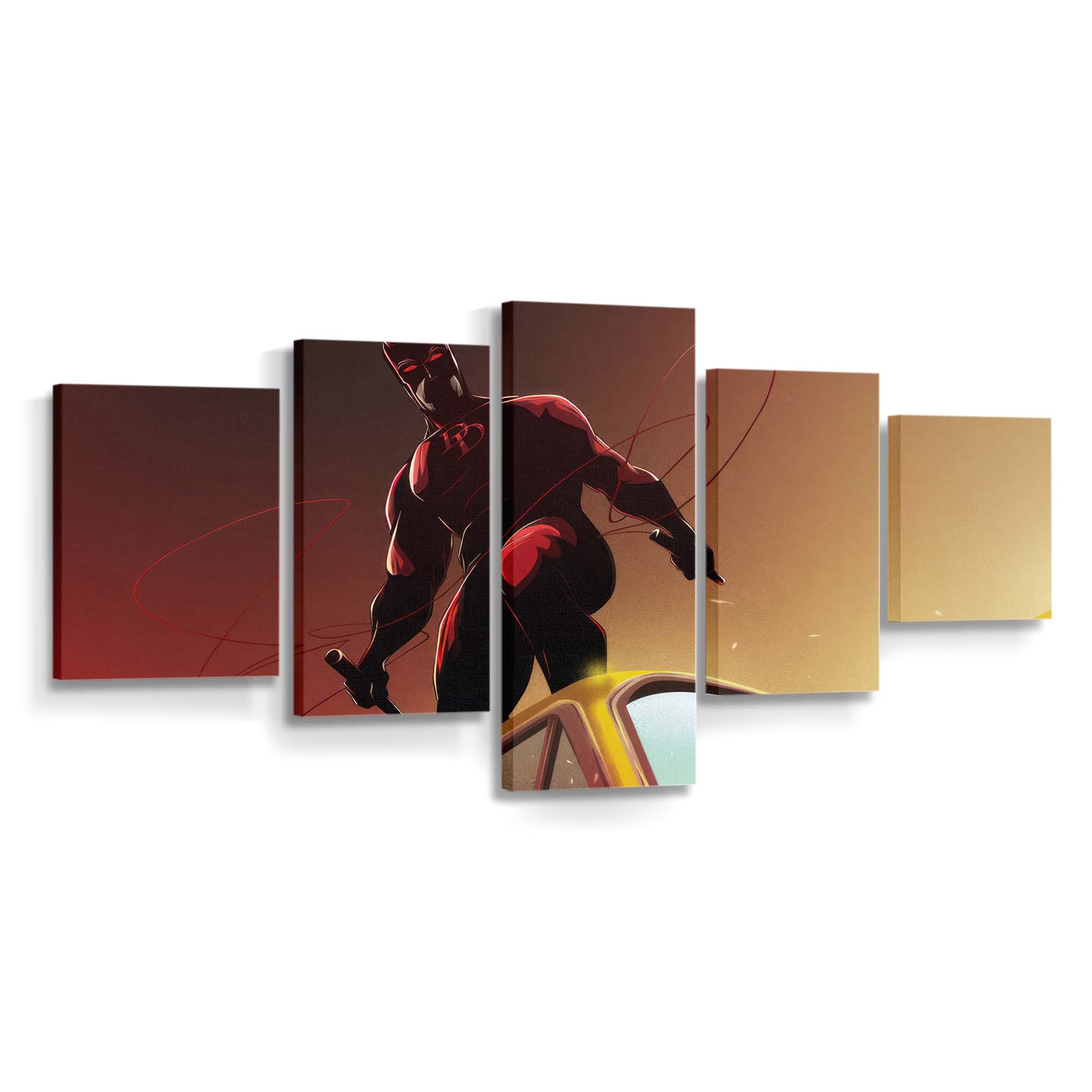 Daredevil Der stille Wächter Leinwandbild - Marvel Wanddeko