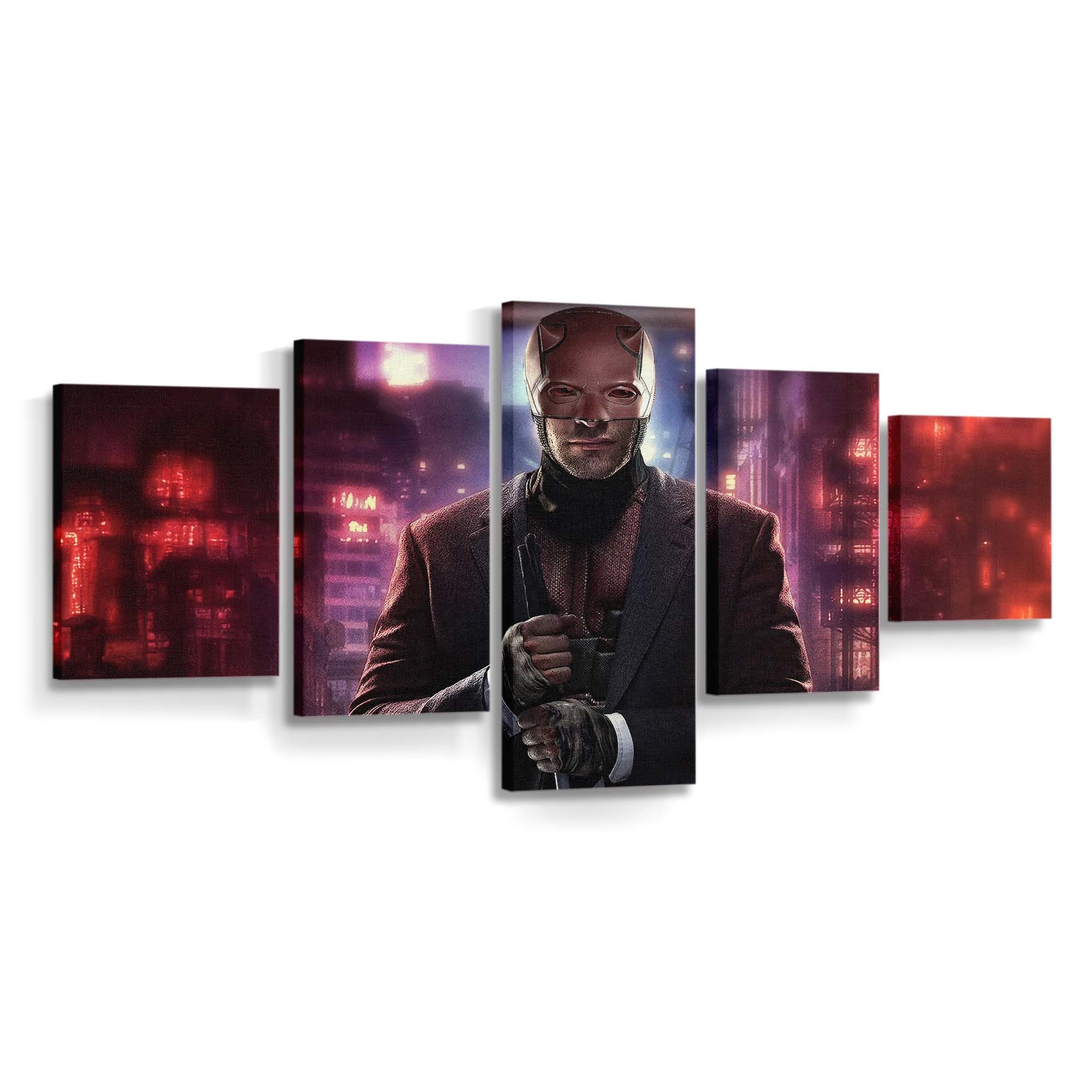 Daredevil Selbstjustiz Auf der Suche nach der Wahrheit Leinwandbild - Marvel Wanddeko