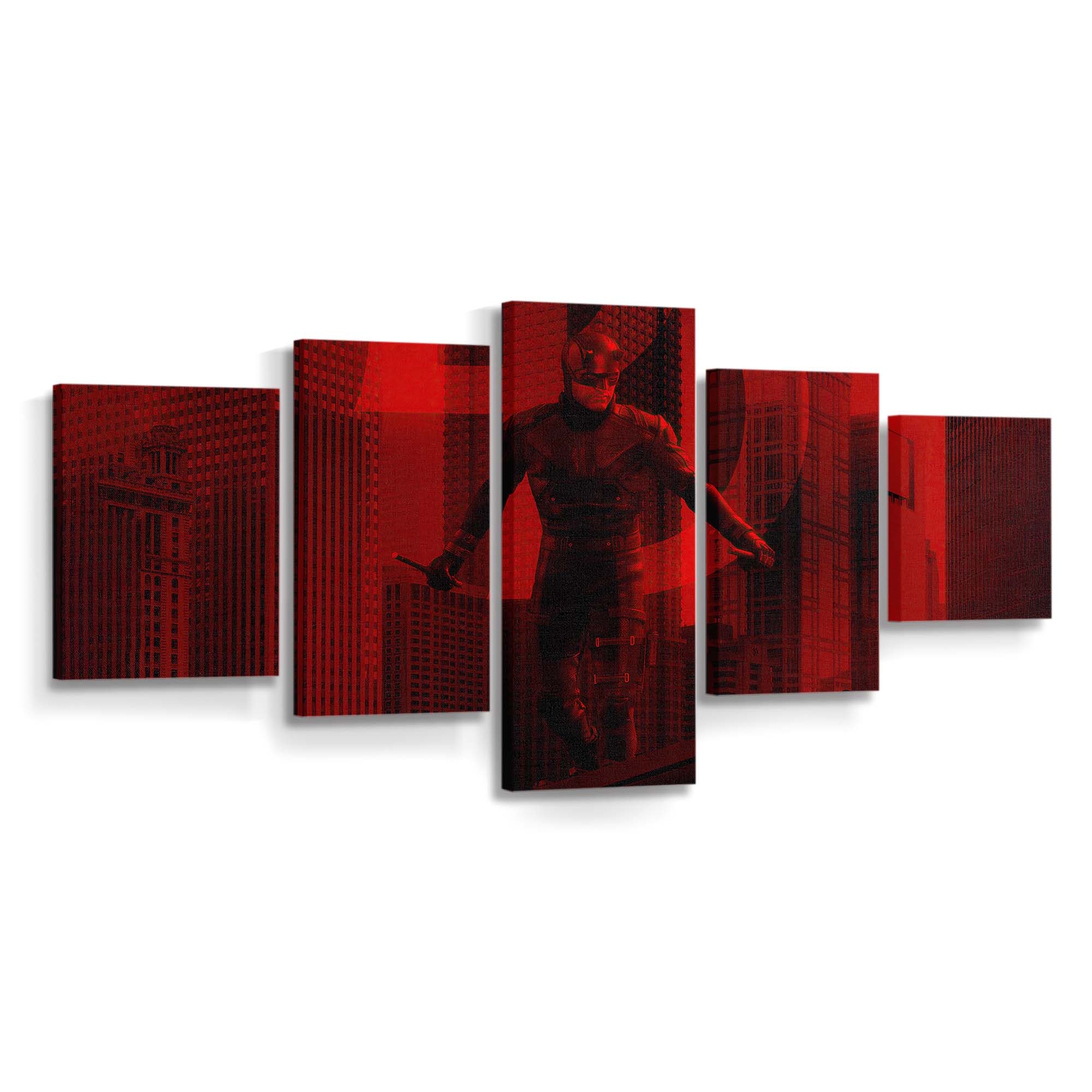 The Daredevil Born Again Leinwandbild - Marvel Wanddeko