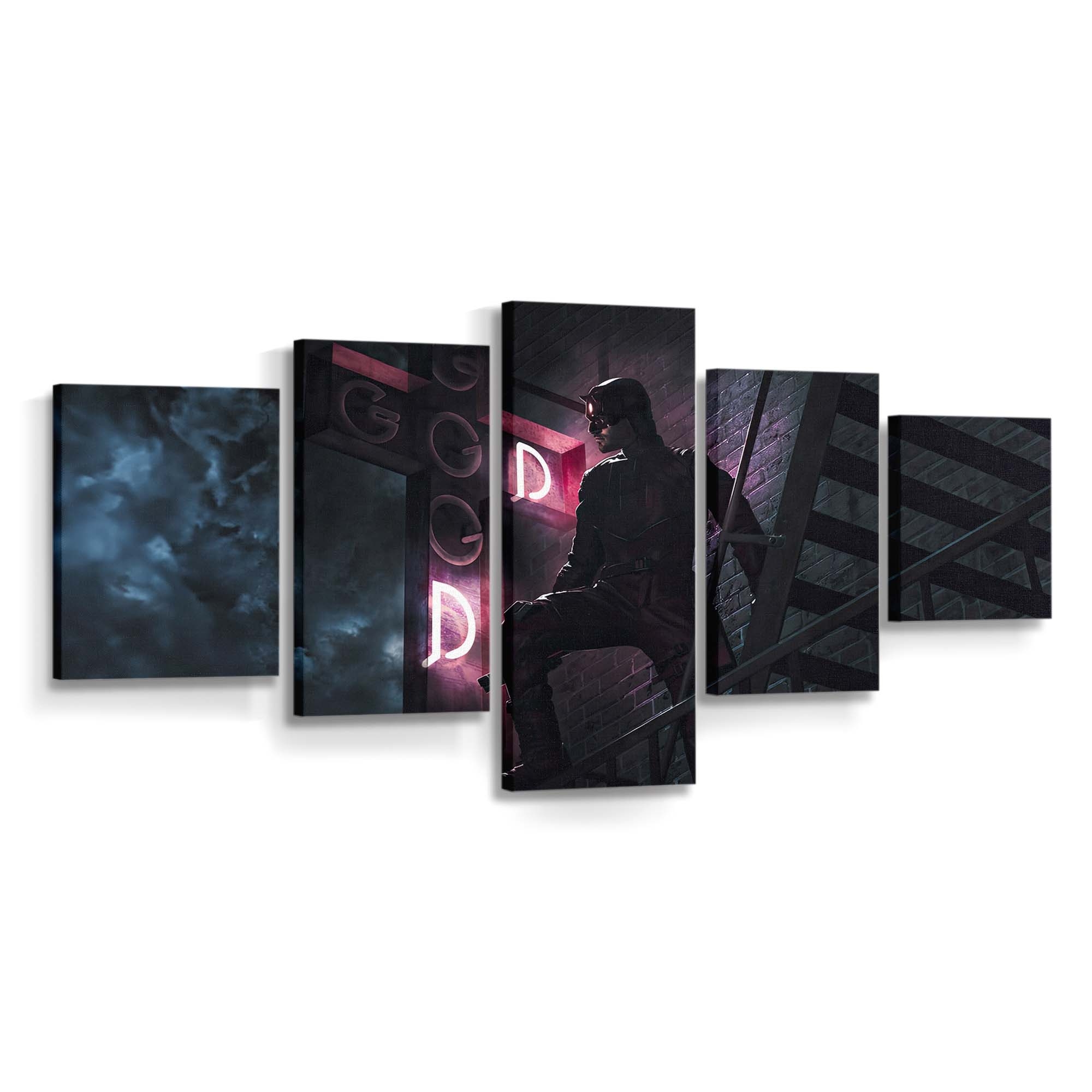 Der dunkle Rächer Leinwandbild - Marvel Wanddeko