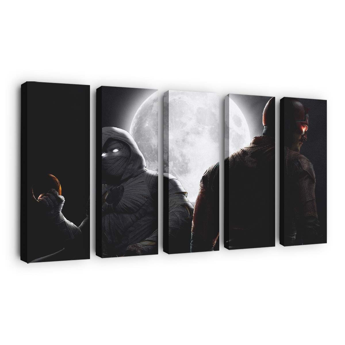 Daredevil und Moon Knight Leinwandbild - Marvel Wanddeko