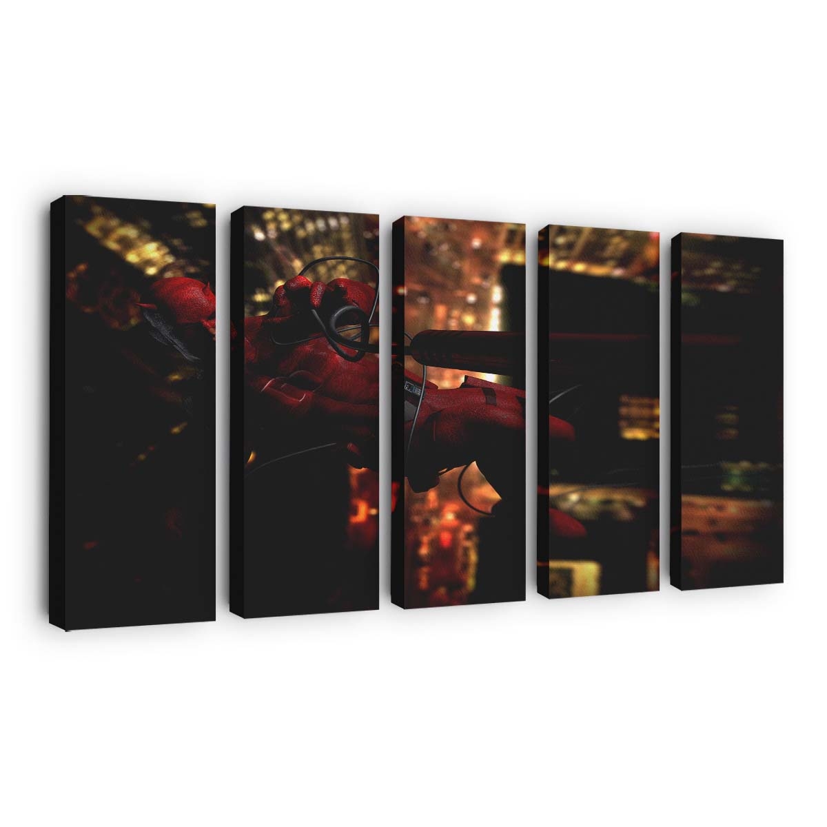 Daredevil Digital Art Leinwandbild - Marvel Wanddeko