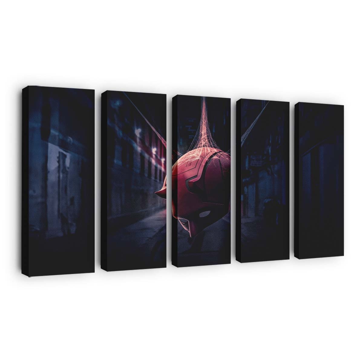 Daredevil Kultmaske Leinwandbild - Marvel Wanddeko