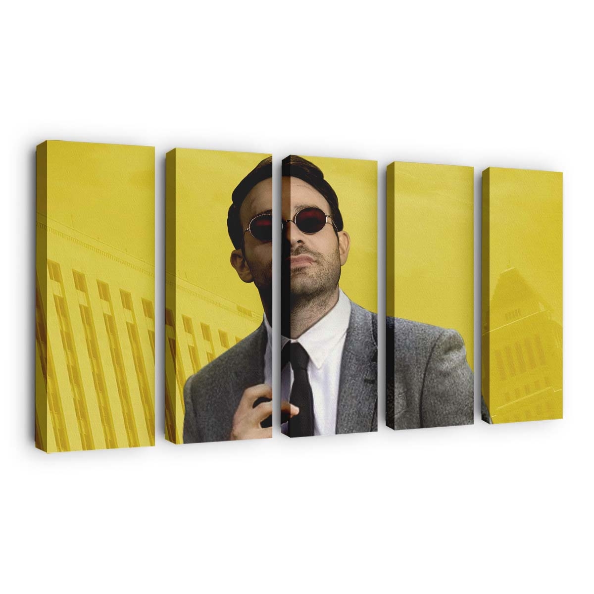 Daredevil in She Hulk Leinwandbild - Marvel Wanddeko