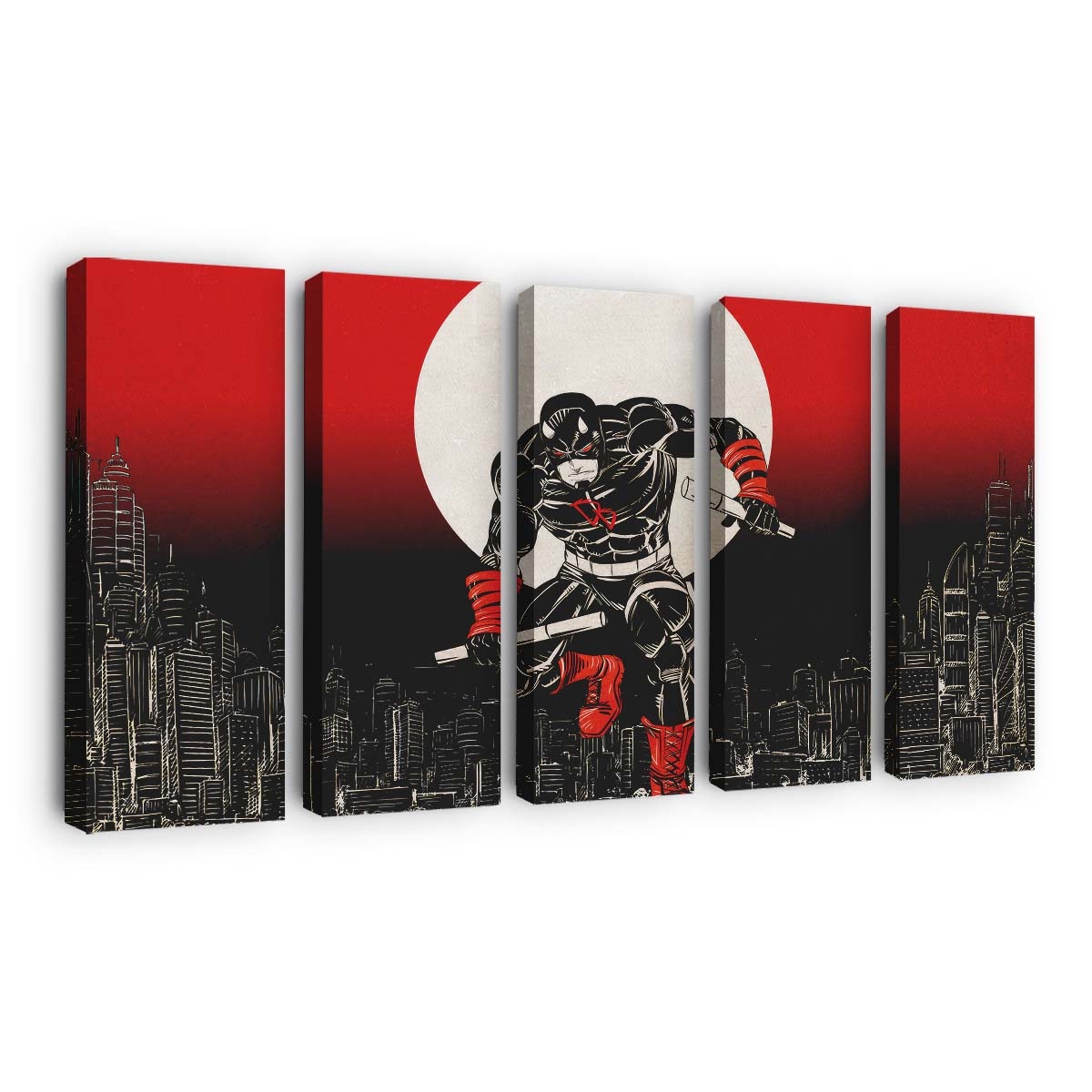 Daredevil Marvel Knights Leinwandbild - Marvel Wanddeko