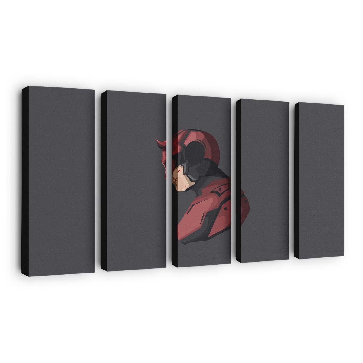 Daredevil Minimalismus Leinwandbild - Marvel Wanddeko