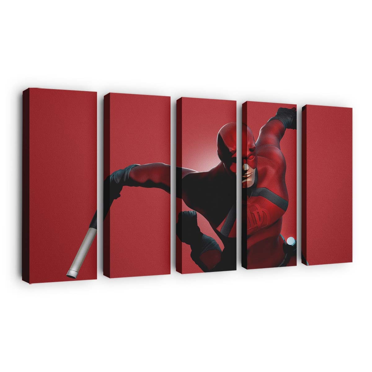 Daredevil Minimalist Leinwandbild - Marvel Wanddeko