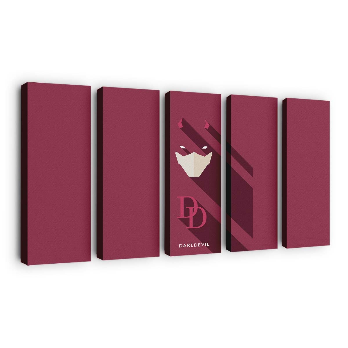 Daredevil Minimalisten Leinwandbild - Marvel Wanddeko