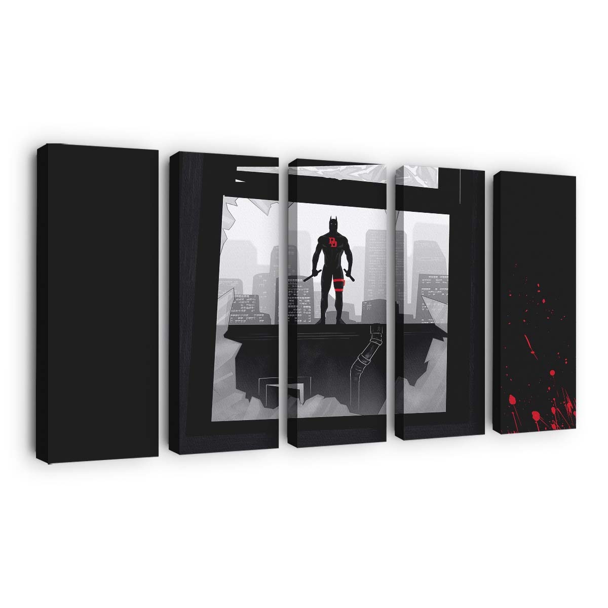 Daredevil Remastered Leinwandbild - Marvel Wanddeko