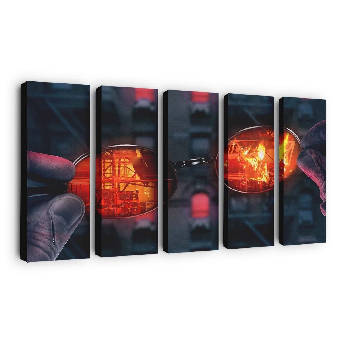 Daredevil TV-Serie Leinwandbild - Marvel Wanddeko