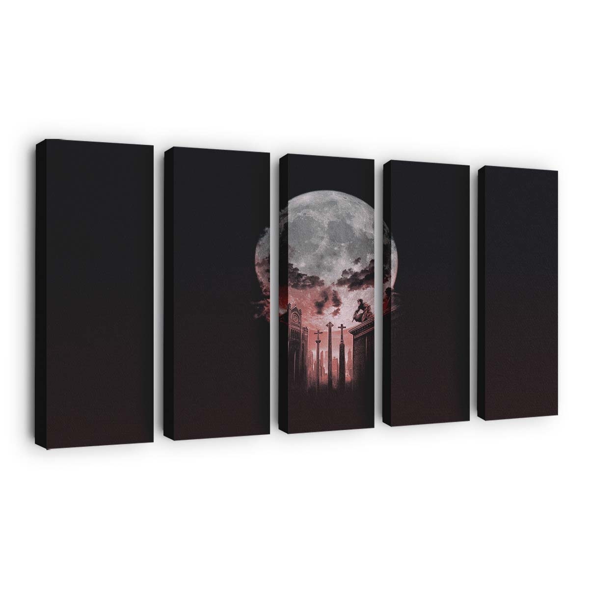 Punisher Halloween Art Leinwandbild - Marvel Wanddeko