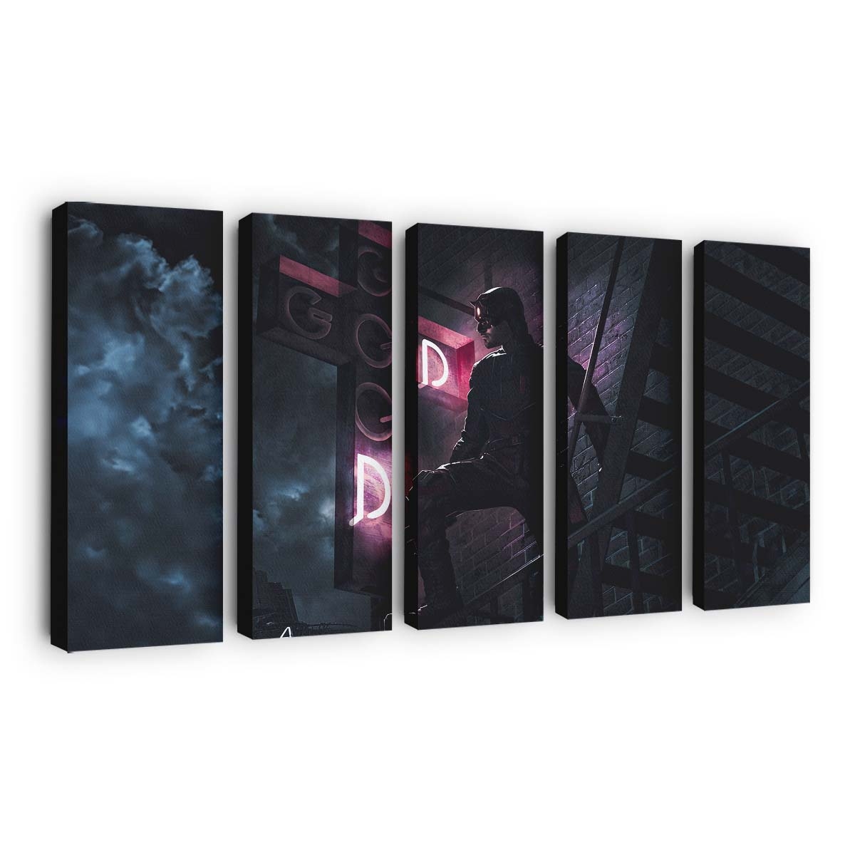 Der dunkle Rächer Leinwandbild - Marvel Wanddeko