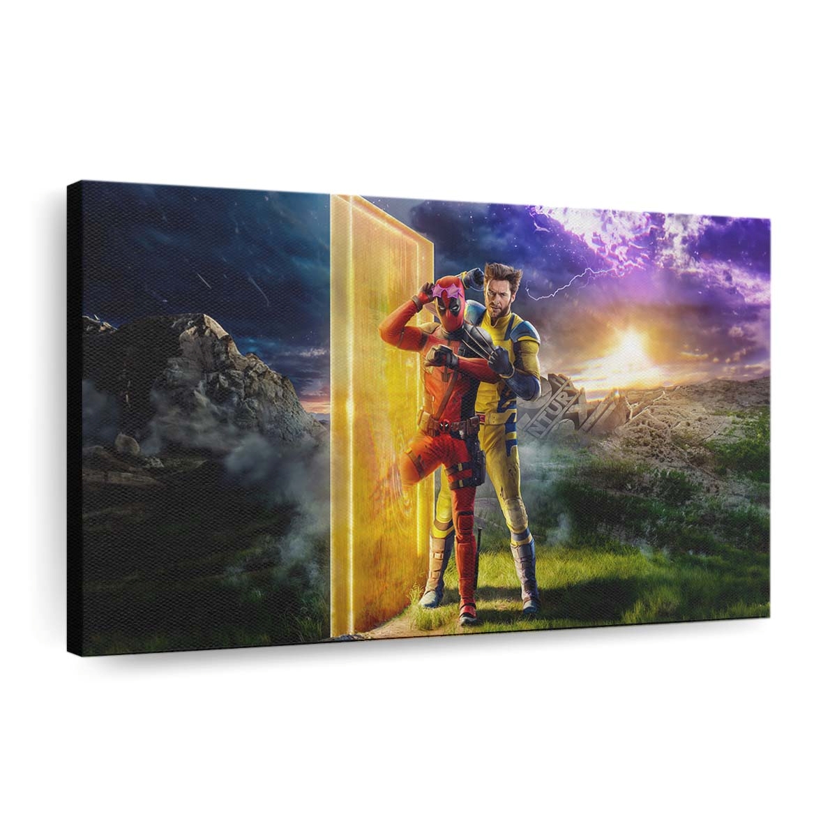 Deadpool und Wolverine Film 2024 Leinwandbild - Marvel Wanddeko