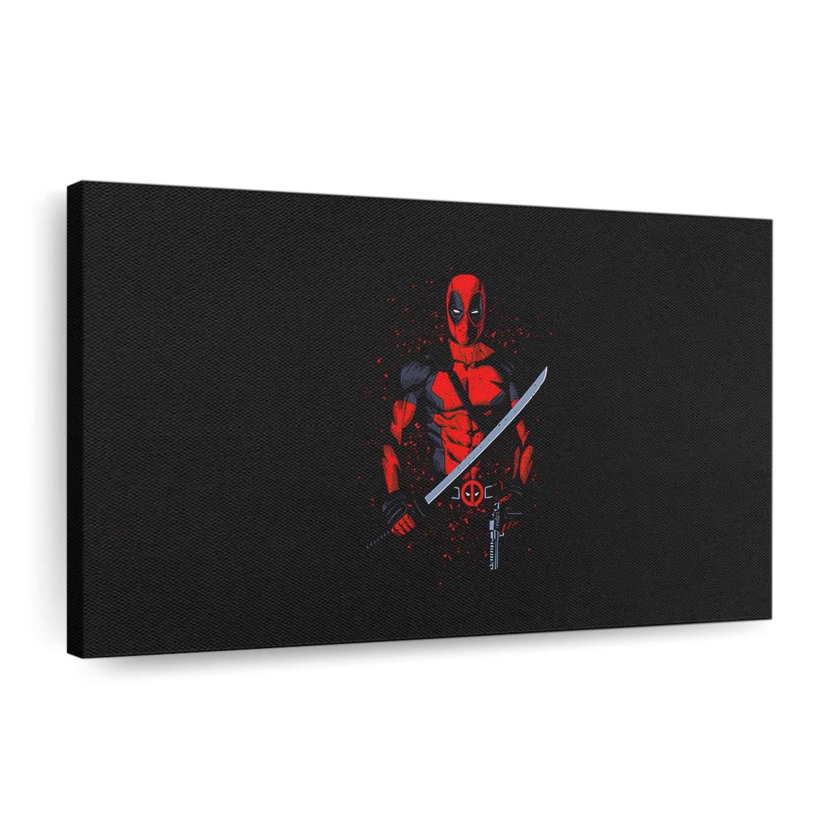 Deadpool Minimalismus 2020 Leinwandbild - Marvel Wanddeko