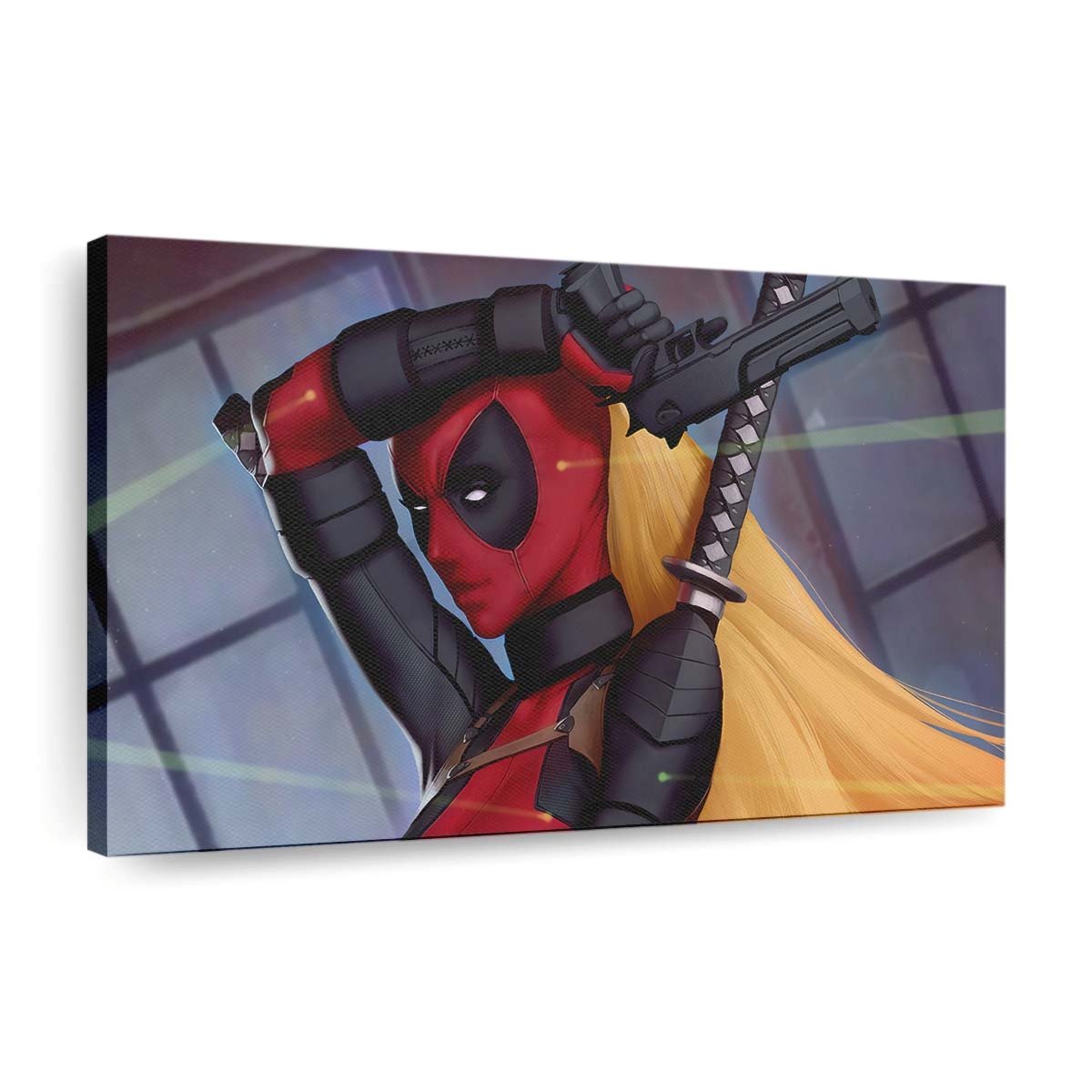 Lady Deadpool Leinwandbild - Marvel Wanddeko