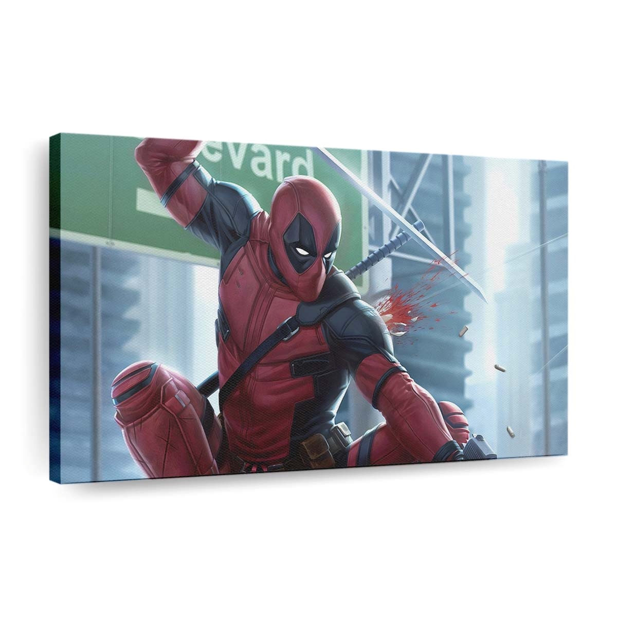 Deadpool 2 Leinwandbild - Marvel Wanddeko