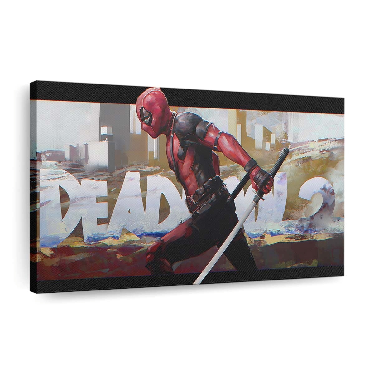 Deadpool 2 Artwork 3 Leinwandbild - Marvel Wanddeko