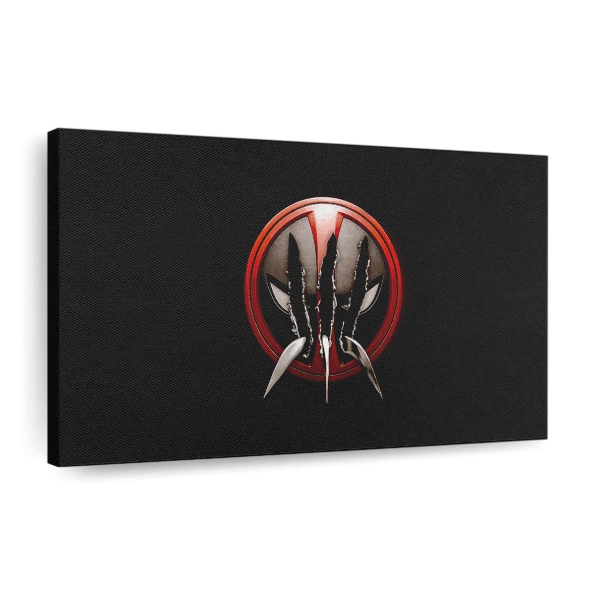 Deadpool 3 Film Logo Leinwandbild - Marvel Wanddeko