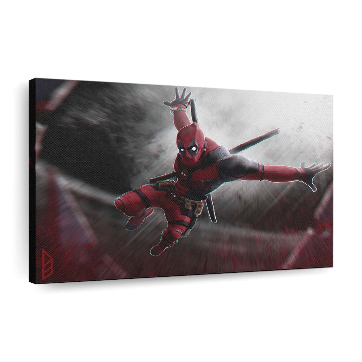 Deadpool Neue Kunst Leinwandbild - Marvel Wanddeko