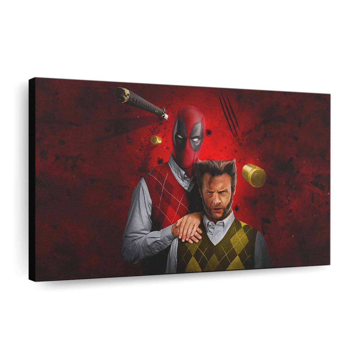 Deadpool und Wolverine Film 2024 2 Leinwandbild - Marvel Wanddeko