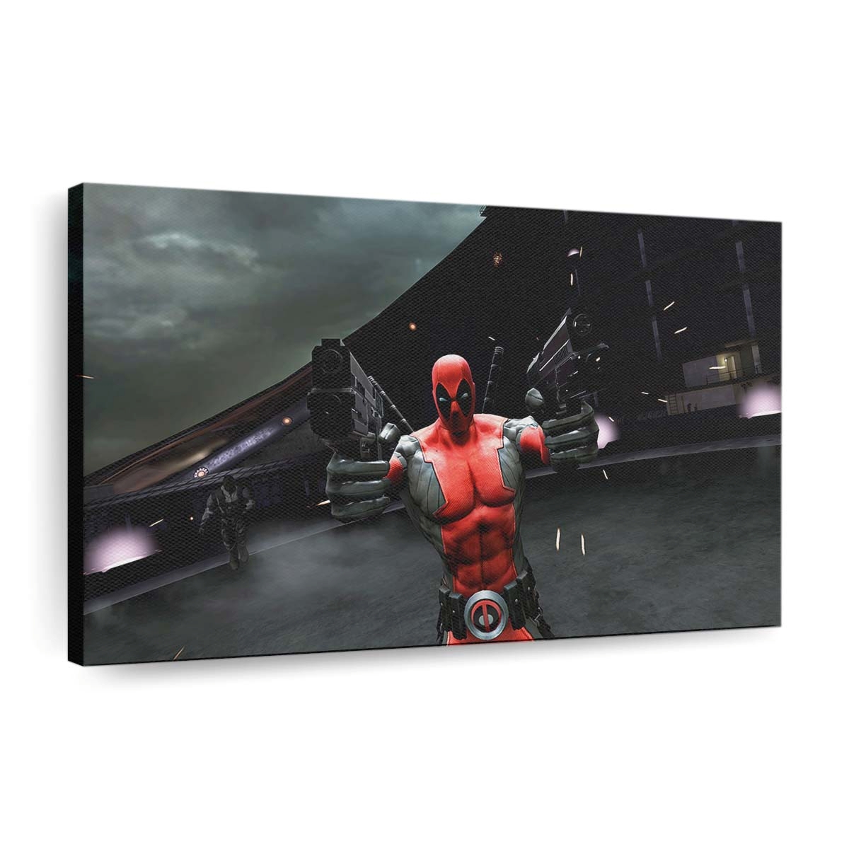 Deadpool Spiel Leinwandbild - Marvel Wanddeko