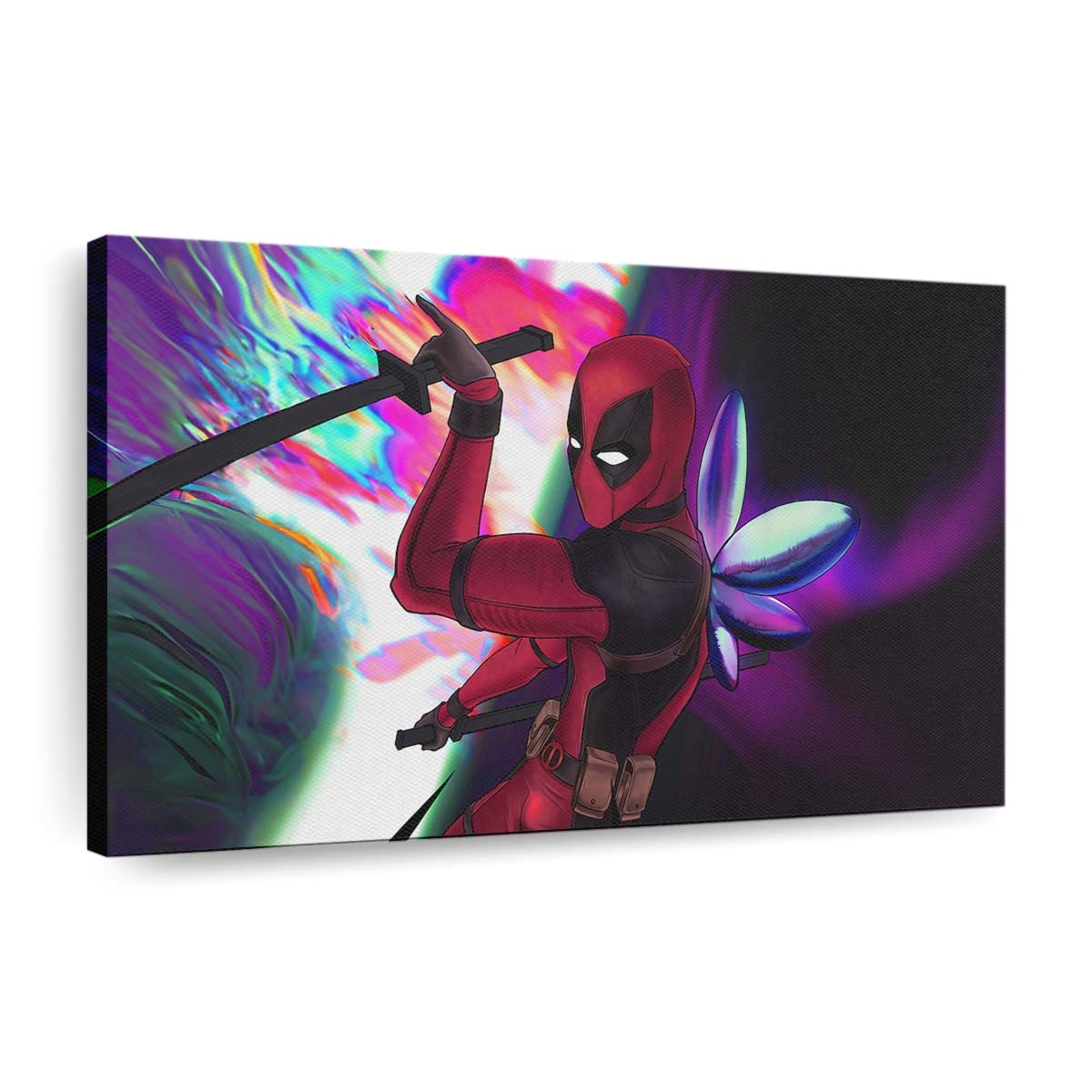 Deadpool Held 2 Leinwandbild - Marvel Wanddeko