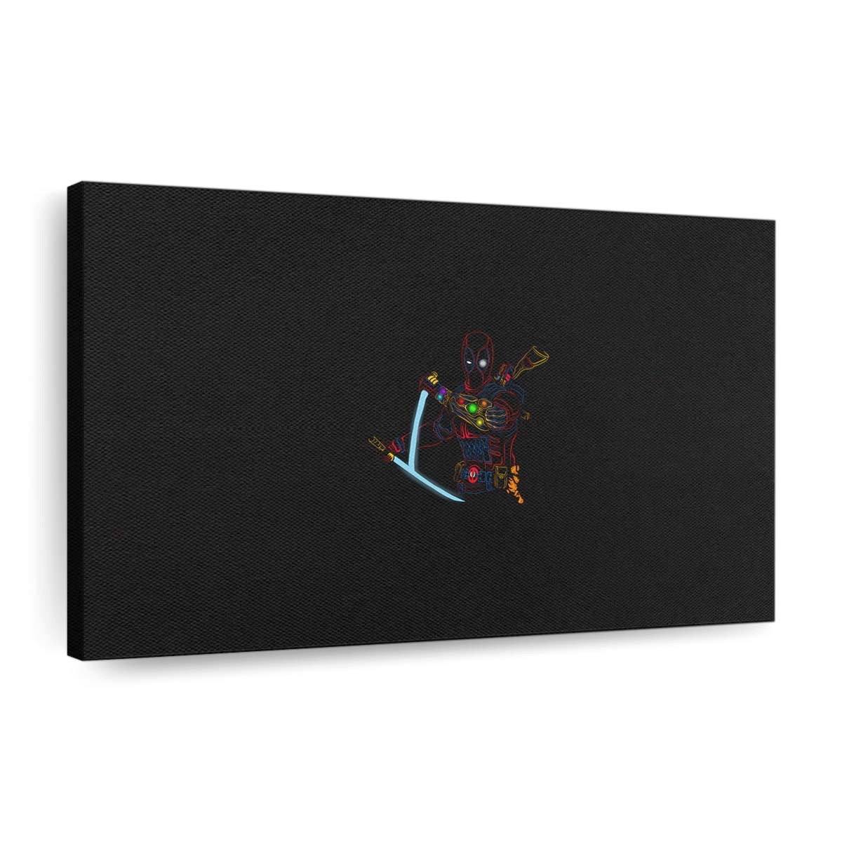 Deadpool Infinity Gauntlet Unfug Leinwandbild - Marvel Wanddeko