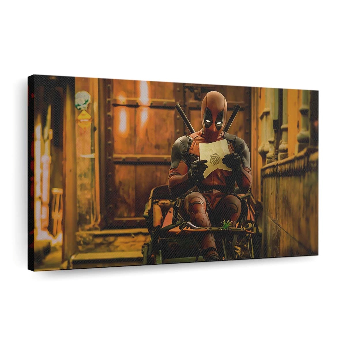 Deadpool Reise 2 Leinwandbild - Marvel Wanddeko