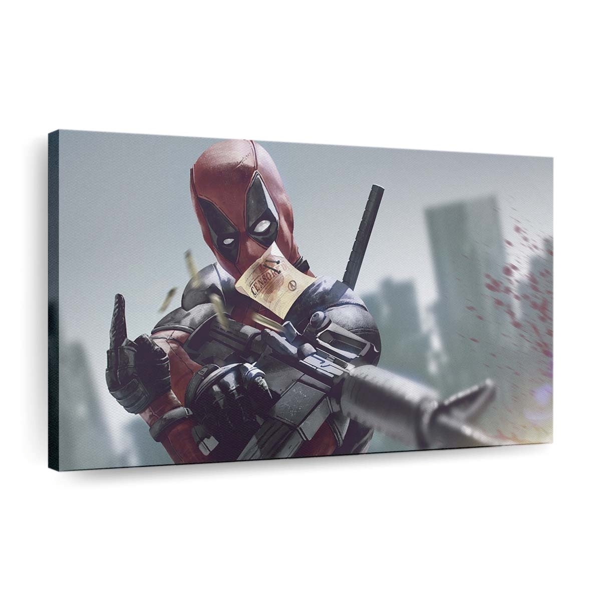 Deadpool spät Leinwandbild - Marvel Wanddeko