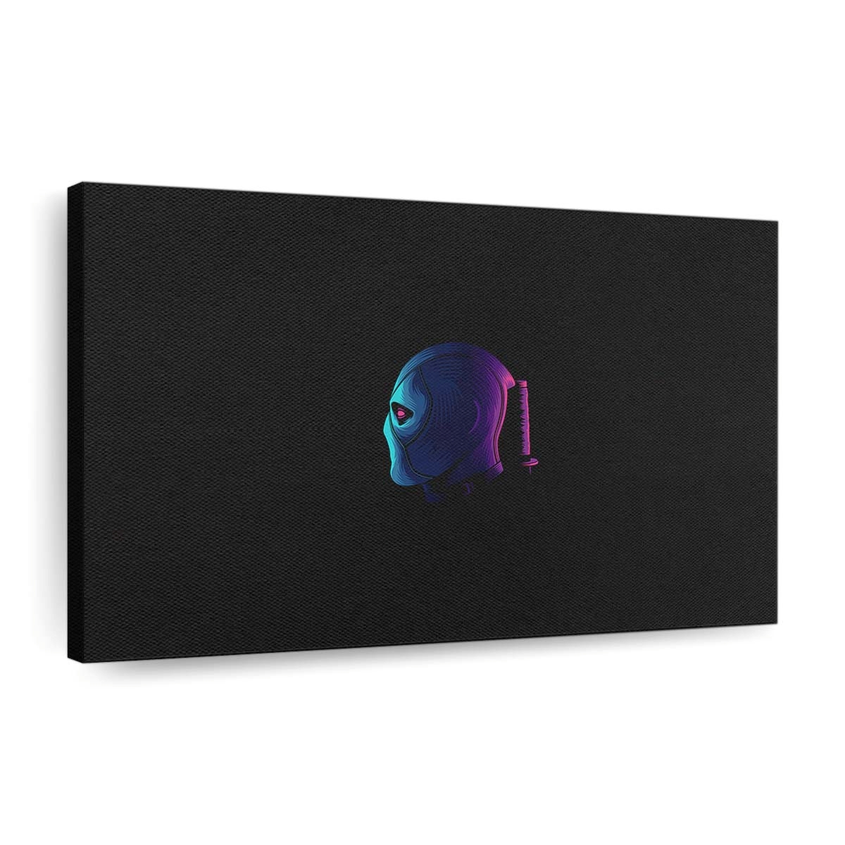 Deadpool Minimalismus 2020 3 Leinwandbild - Marvel Wanddeko