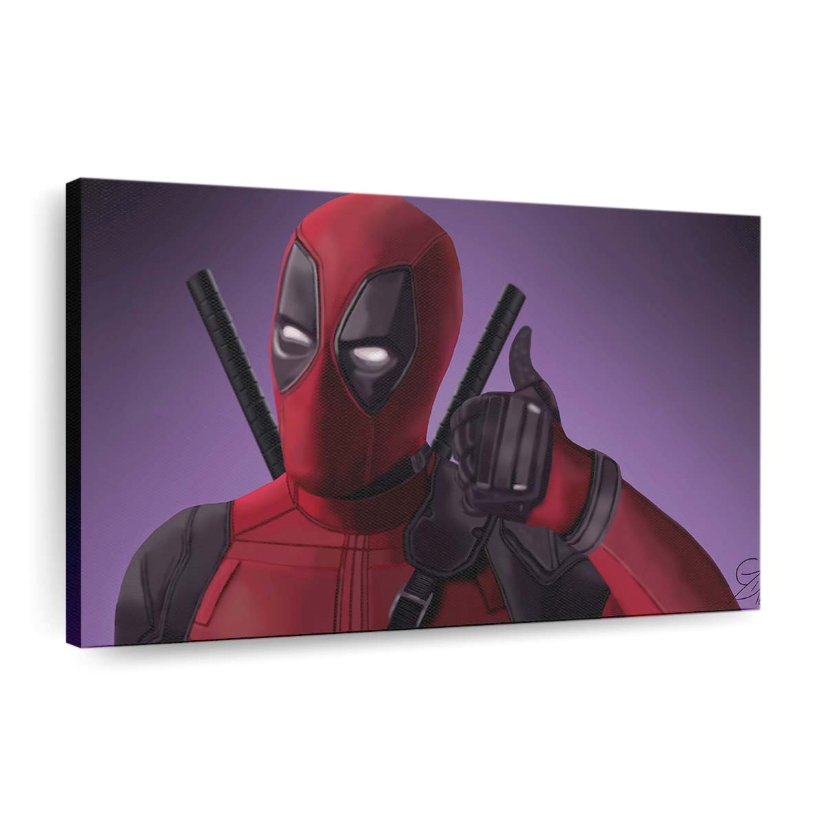 Neue Deadpool-Artworks 2 Leinwandbild - Marvel Wanddeko