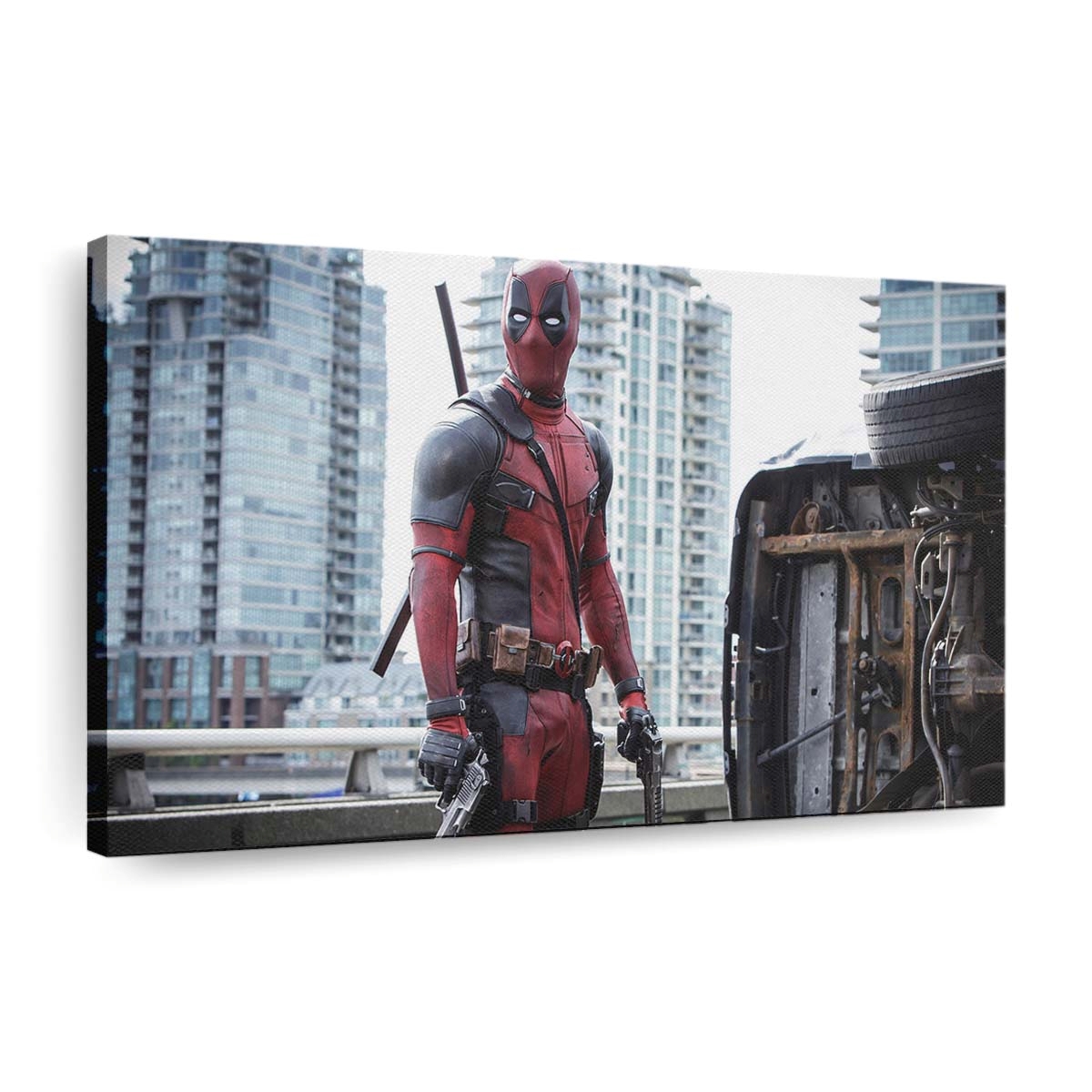 Ryan Renolds Spaß Leinwandbild - Marvel Wanddeko