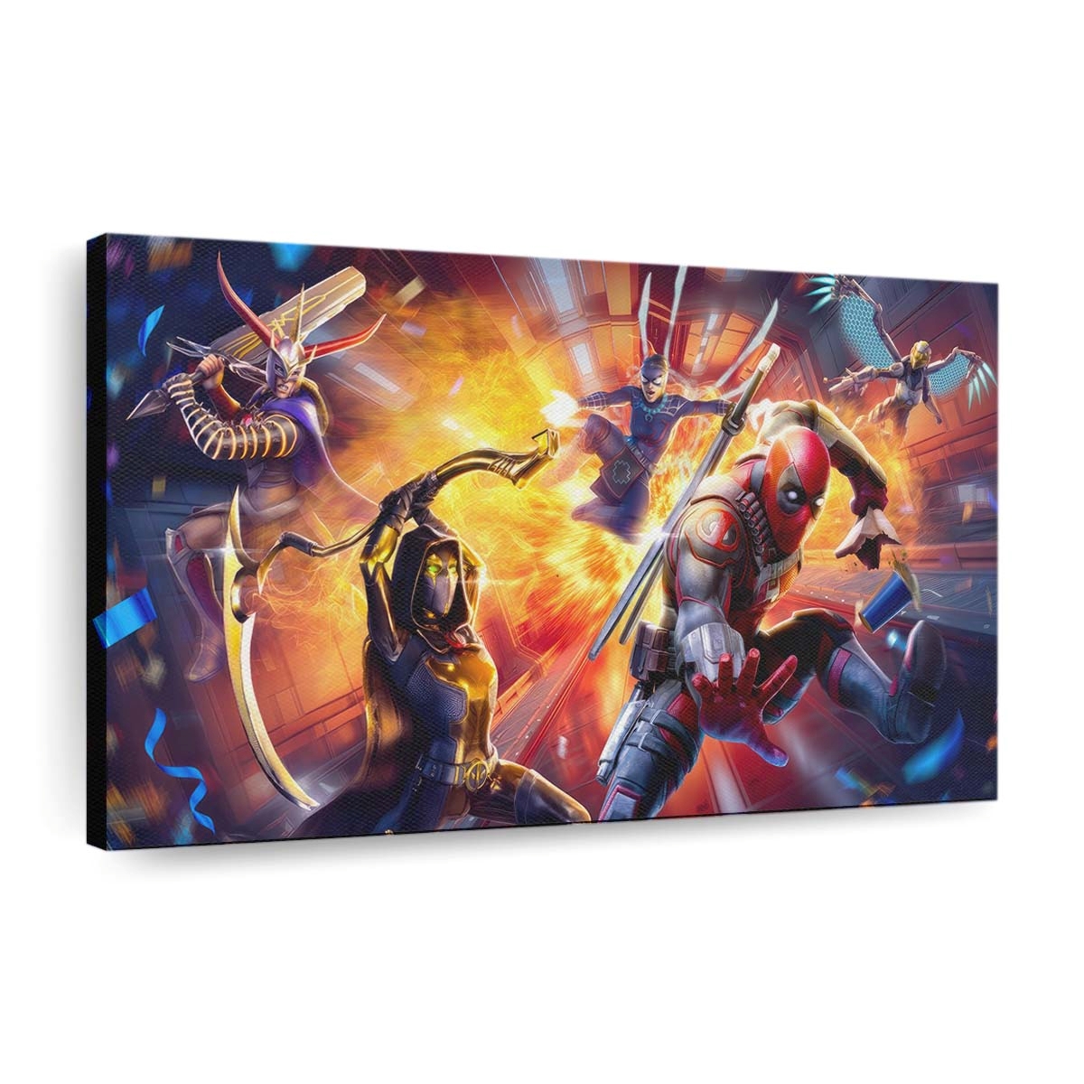 X Force in Marvel Strike Force Leinwandbild - Marvel Wanddeko