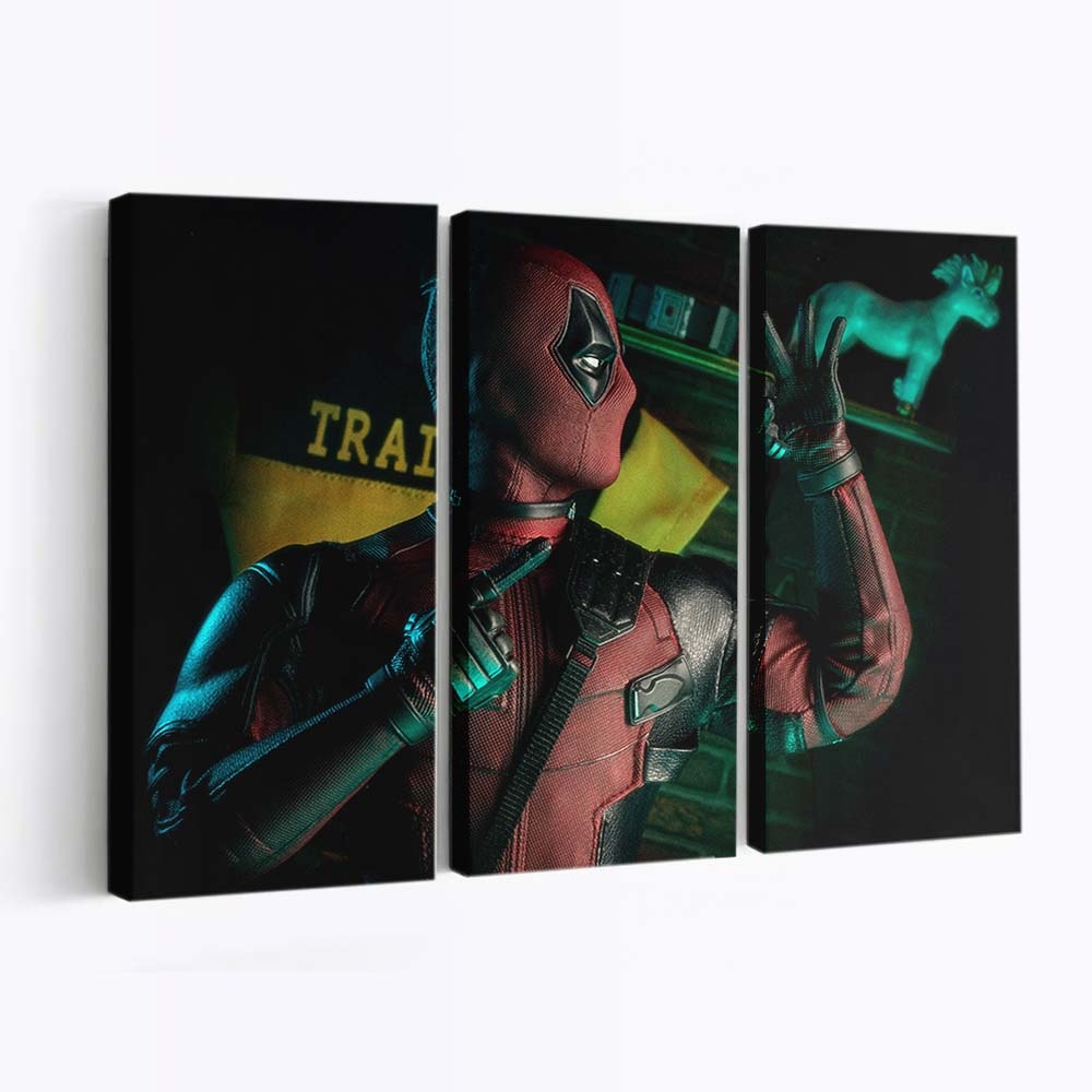 Deadpool 3 Leinwandbild - Marvel Wanddeko