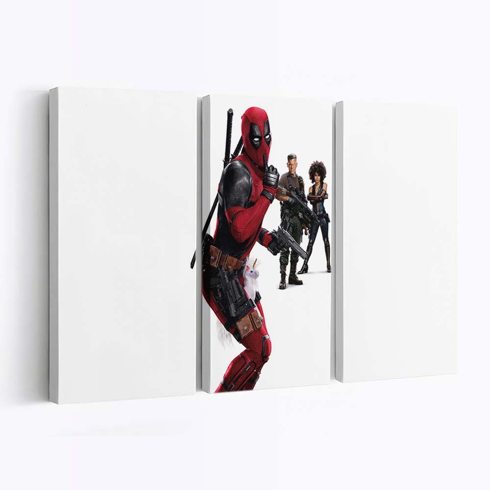 Deadpool 2 Film Leinwandbild - Marvel Wanddeko