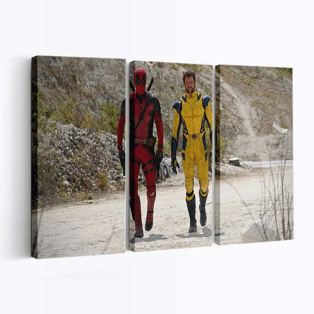 Deadpool 3 Film 2024 Leinwandbild - Marvel Wanddeko