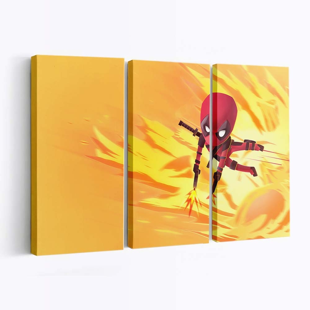 Deadpool 2019 Neu Leinwandbild - Marvel Wanddeko