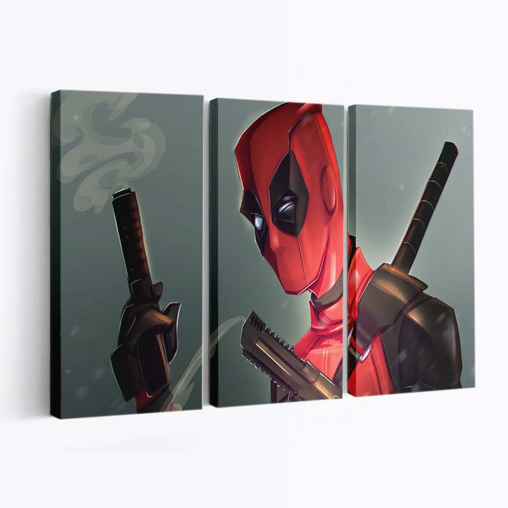Deadpool 2020 Artwork 2 Leinwandbild - Marvel Wanddeko