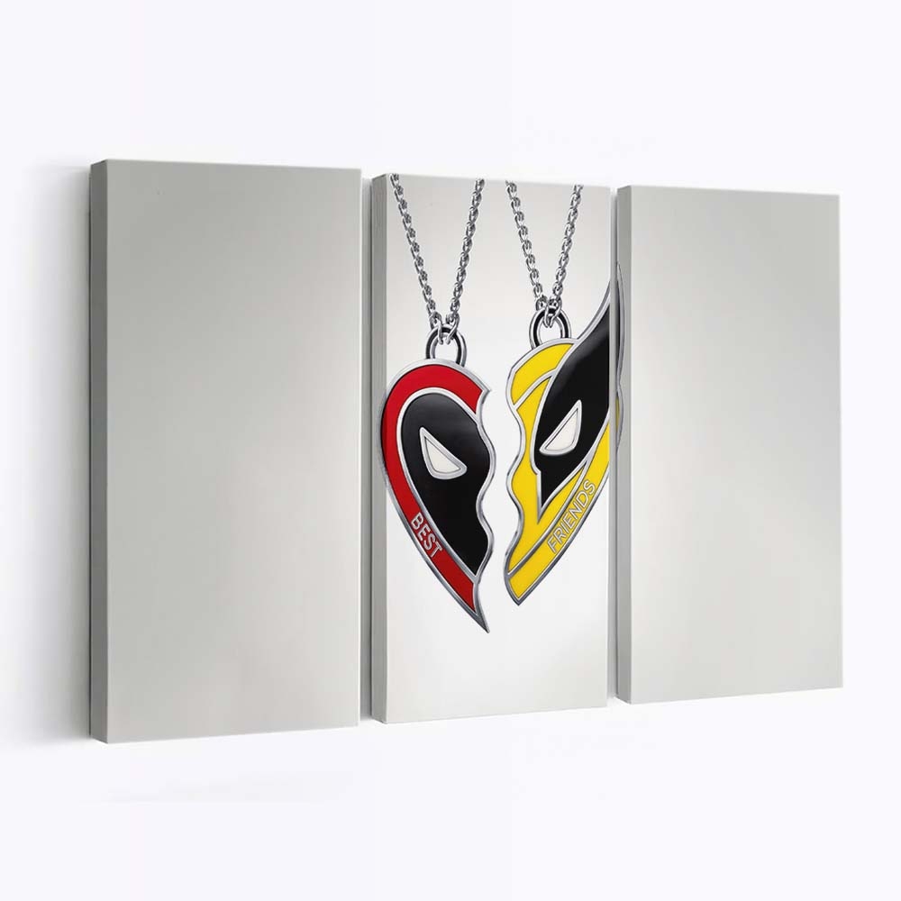 Deadpool und Wolverine 2024 2 Leinwandbild - Marvel Wanddeko