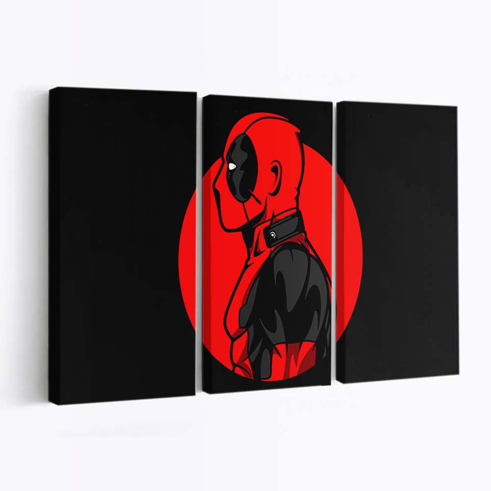 Deadpool: Mutiges Abenteuer Leinwandbild - Marvel Wanddeko