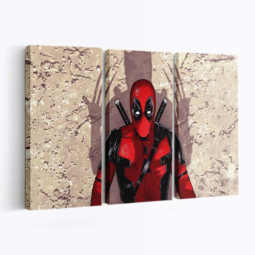Deadpool: Tödliche Spritztour Leinwandbild - Marvel Wanddeko