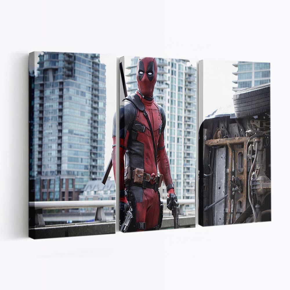 Ryan Renolds Spaß Leinwandbild - Marvel Wanddeko