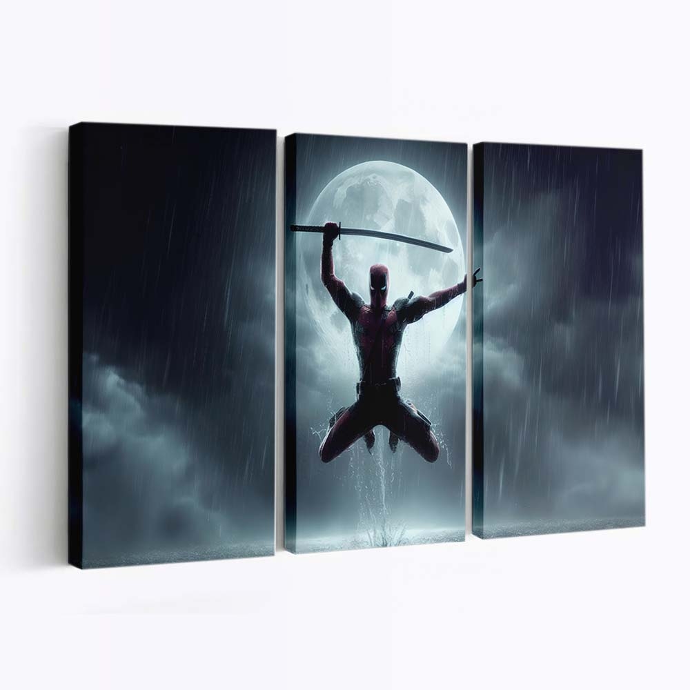 Wade Wilsons Welt Leinwandbild - Marvel Wanddeko