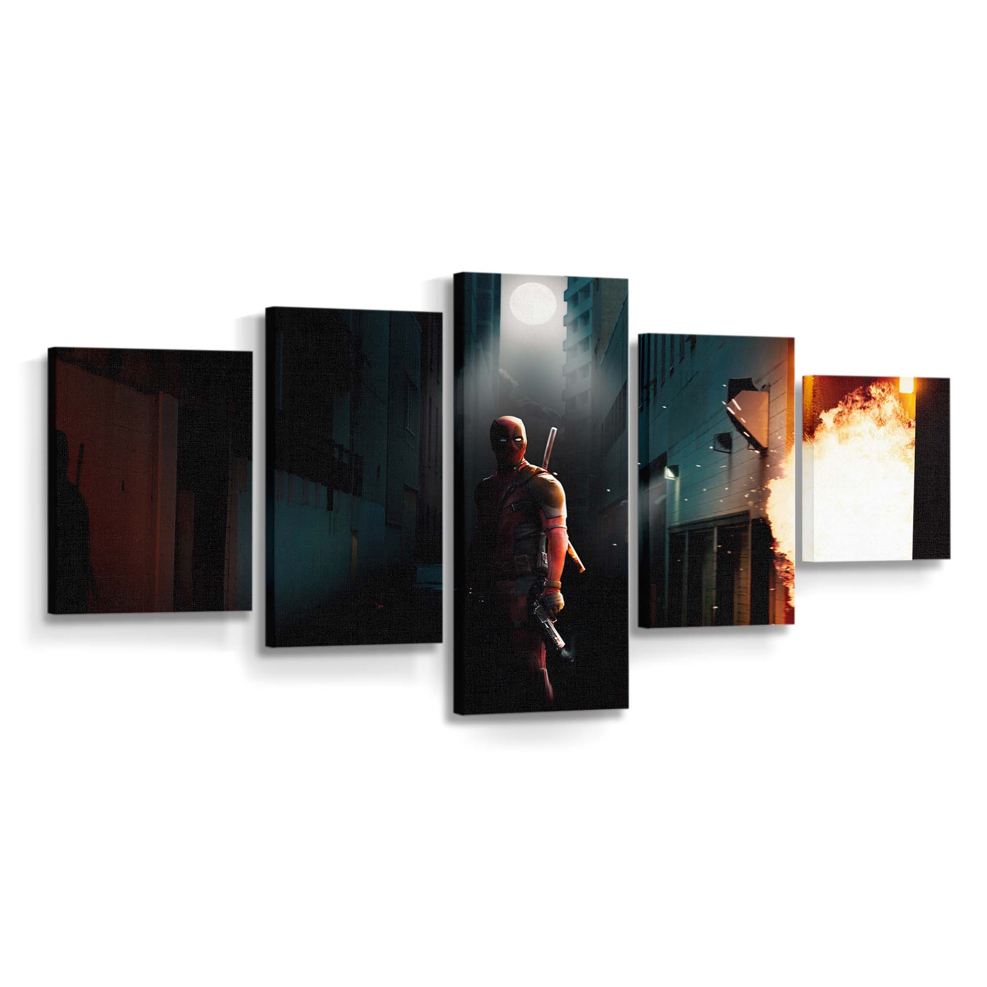 Deadpool 2020 Kunst Leinwandbild - Marvel Wanddeko