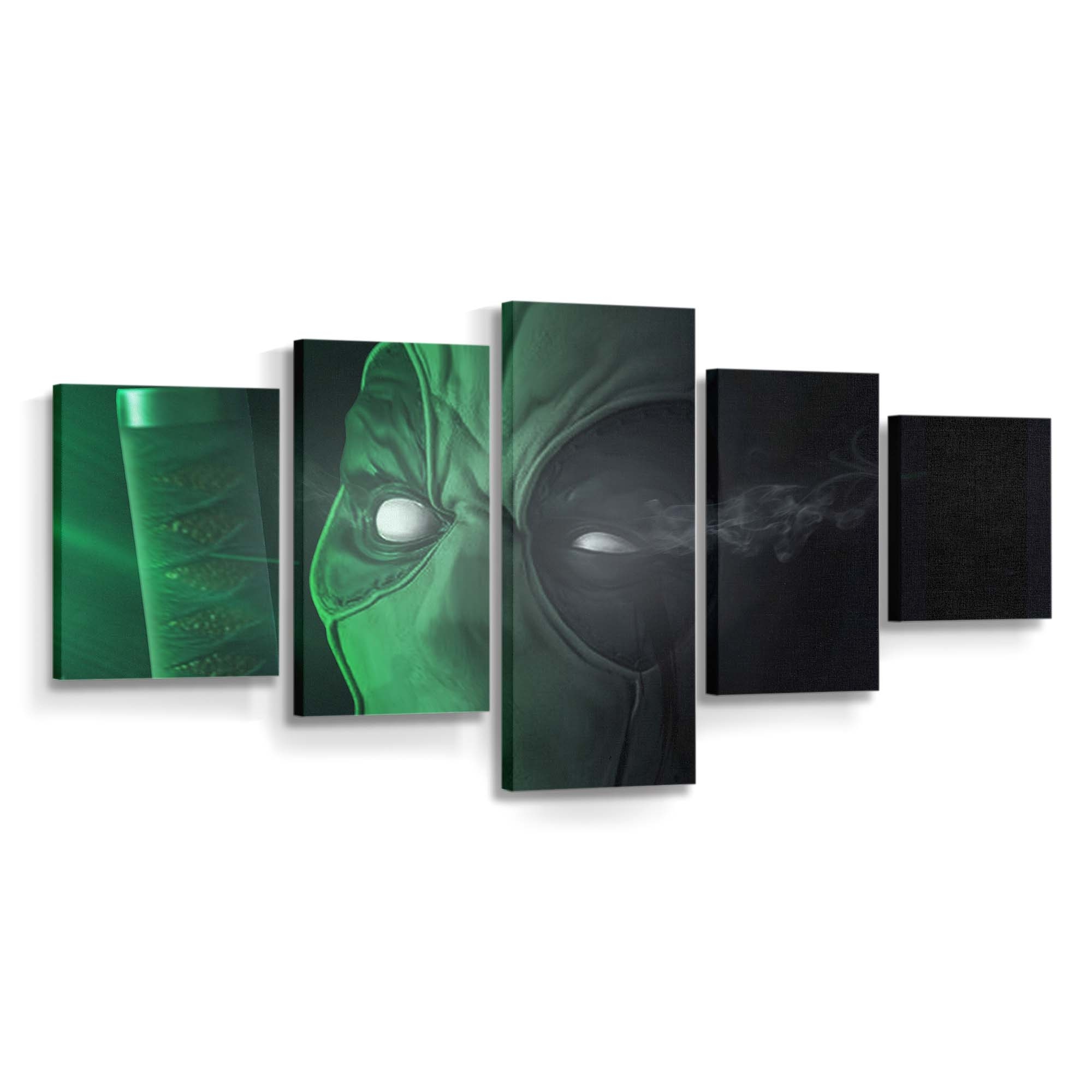 Deadpool Digital Art Leinwandbild - Marvel Wanddeko